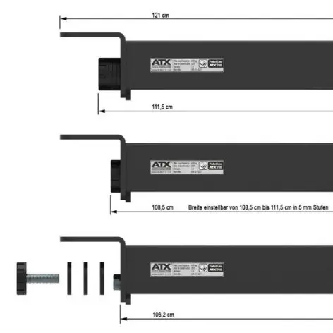 Siège en option à adapter à vos racks de musculation - vue 4