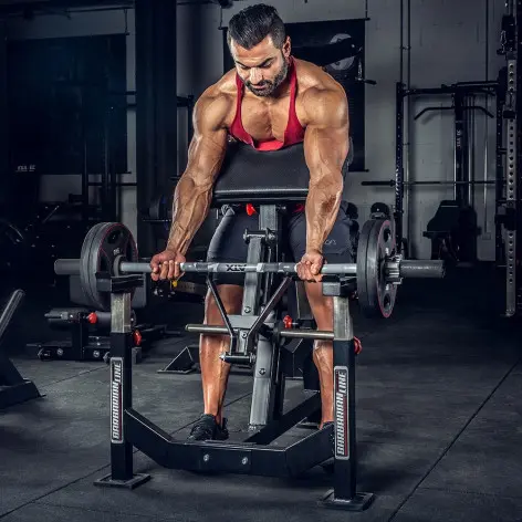 Barre de curl EZ olympique camouflage - vue 4