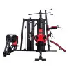 Station de musculation complète multipostes 3 en 1 pour salle de sport privée et home-gym - vue 2