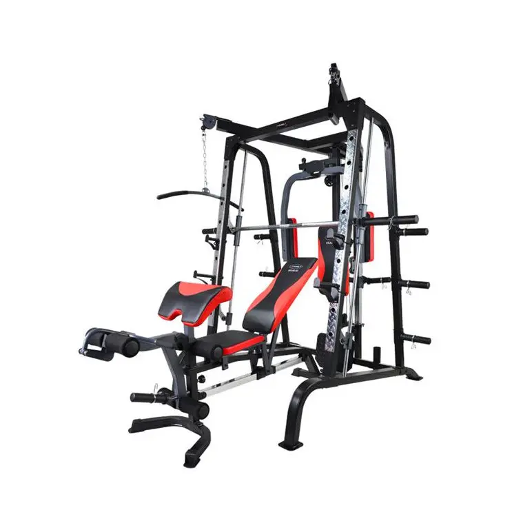 Smith machine complète station multipostes homegym