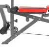Station de musculation complète et polyvalente pour home-gym avec colonne de poids de 90 kg - vue 4