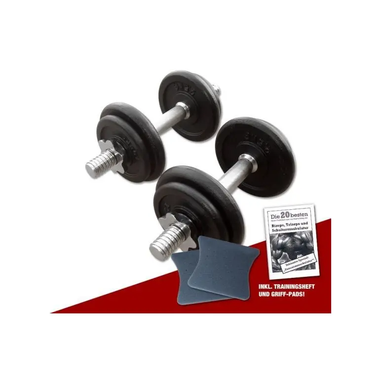 Set d'haltères de qualité professionnelle pour homegym