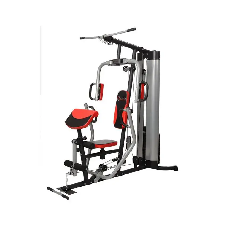 Machine de fitness professionnelle robuste pour entraînement complet à domicile avec colonne de poids 67.5 kg