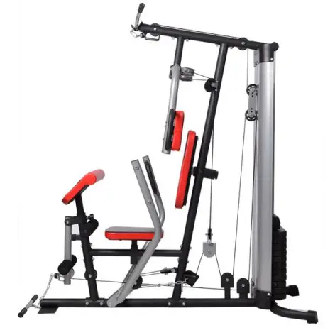 Machine de fitness professionnelle robuste pour entraînement complet à domicile avec colonne de poids 67.5 kg - vue 2