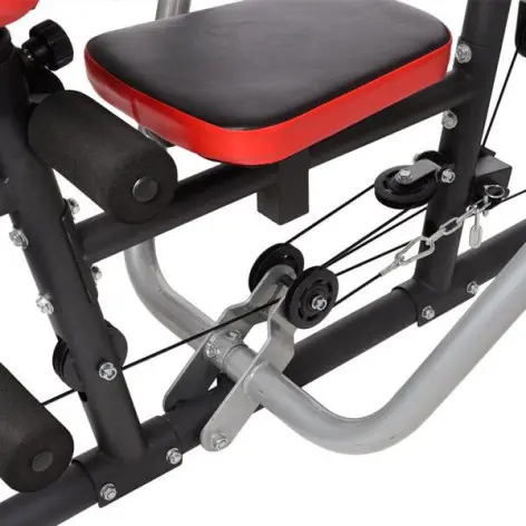 Machine de fitness professionnelle robuste pour entraînement complet à domicile avec colonne de poids 67.5 kg - vue 3