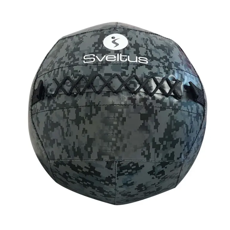 Wall ball ballon lesté couleur camouflage large choix de 3 à 14 kg