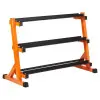 Rack d'haltères à 3 niveaux capacité 400 kg