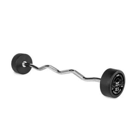 Barre d'haltère pré-chargée de type EZ de qualité professionnelle - 10 à 50 kg - vue 3