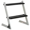 Rack pour haltères 2 niveaux capacité 150 kg
