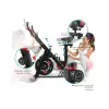 Spinning bike à résistance avec écran d'affichage pour cardio training