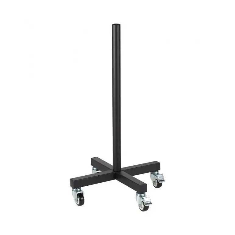 Rack professionnel de disques de poids mobile