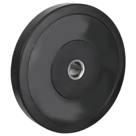 Disques de poids olympiques avec revêtement en caoutchouc 5 à 25 kg - vue 2