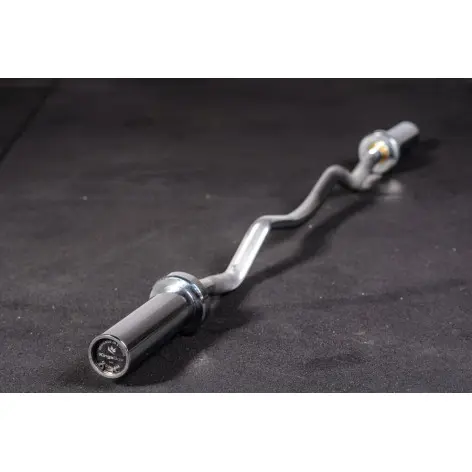 Barre olympique EZ pour musculation du dos et des bras