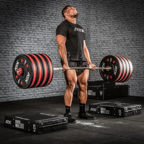 Paire de Soft Block en mousse 15 cm empilable pour épreuve de Strongman - vue 3