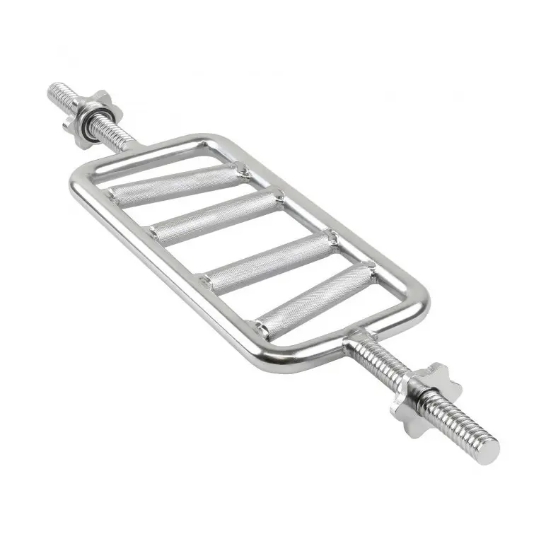 Barre de musculation multiprises pour triceps avec grip