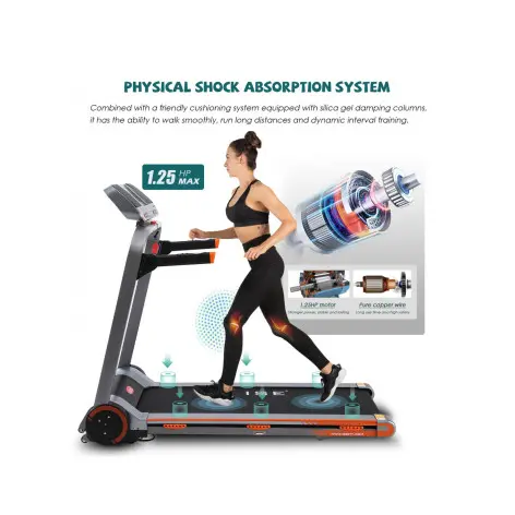 Tapis de course pour entraînement à domicile - vue 2