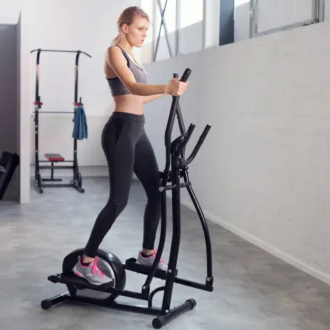 Vélo d'appartement elliptique de cardio-training et fitness - vue 2