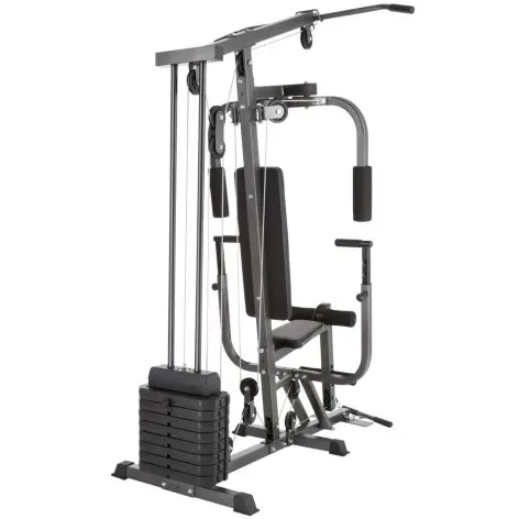 Station de musculation avec banc polyvalent pour homegym - vue 2