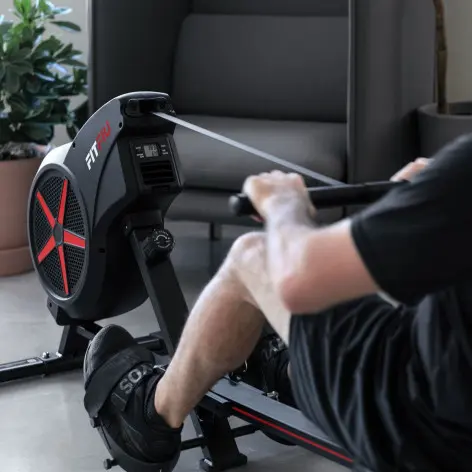 Rameur 8 niveaux de résistance - vue 2