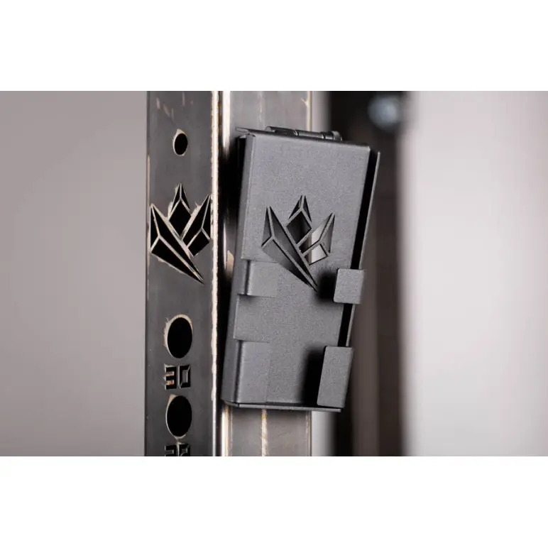 Support de téléphone en acier pour séances de musculation