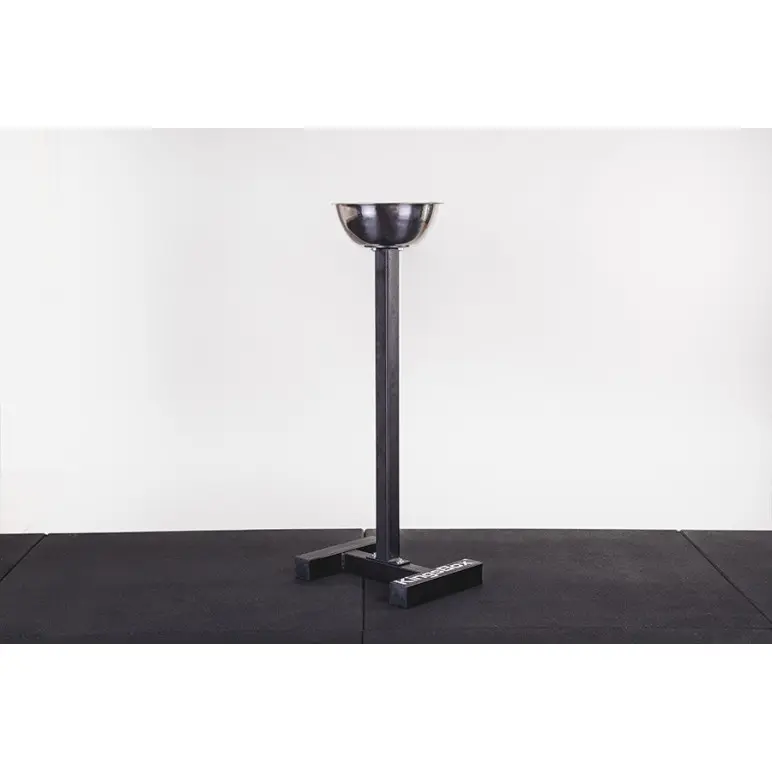 Conteneur sur pied pour magnésie