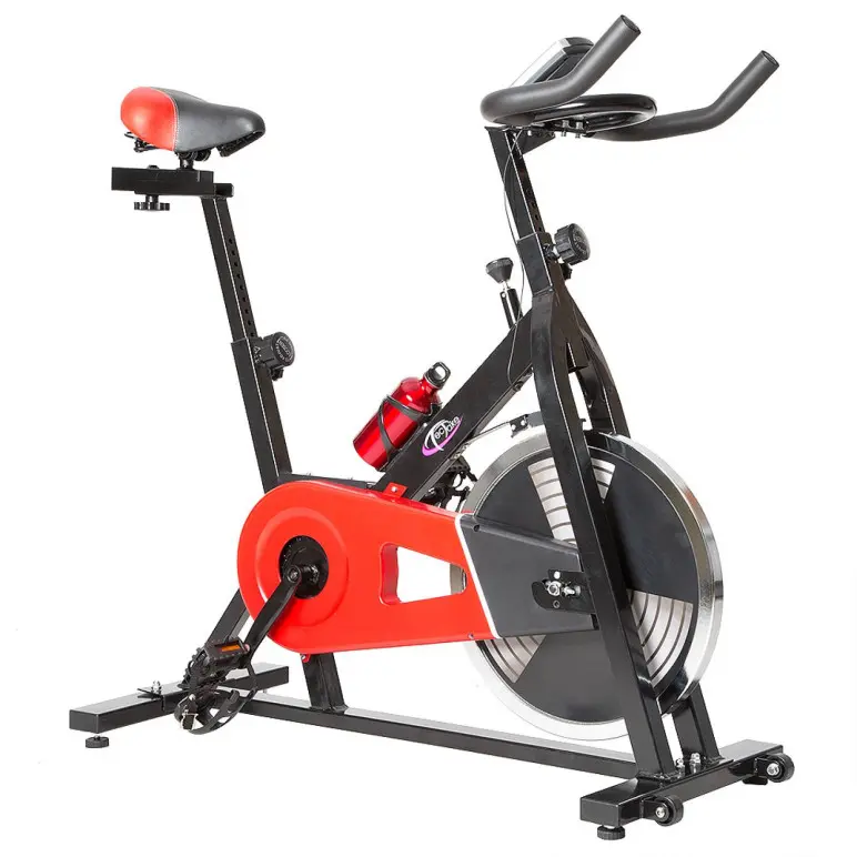 Vélo d'appartement spinning 8 niveaux avec ordinateur de bord LCD
