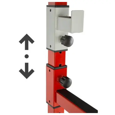 Station rack cage de fitness pour homegym charge 150 kg - vue 4