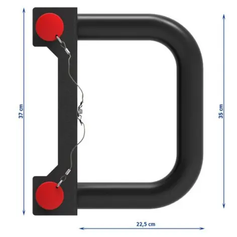 Support de musculation pour battle rope - vue 5