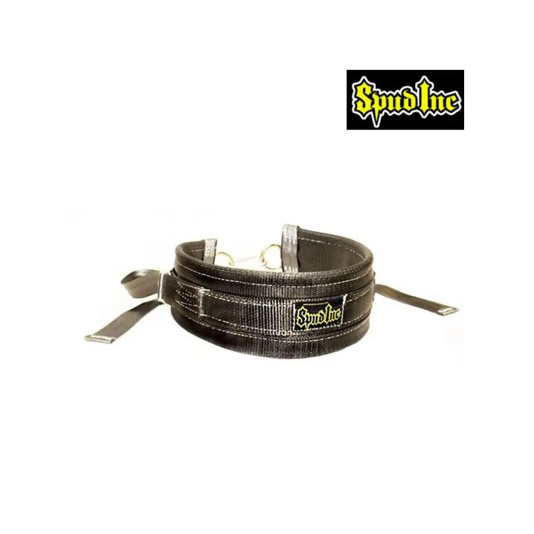 Ceinture de Belt squat professionnelle en nylon tissé capacité de charge exceptionnelle de 3400 kg