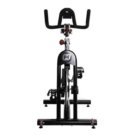 Vélo de spinning cardio-training avec pédalage biomécanique - vue 2