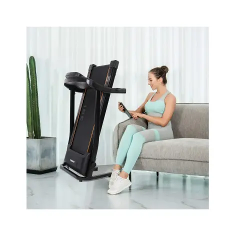 Tapis de course pliable pour appartement ou salle de sport - vue 5