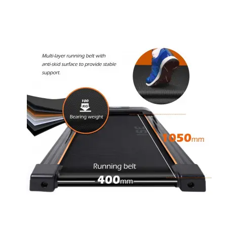 Tapis de course pliable pour appartement ou salle de sport - vue 6
