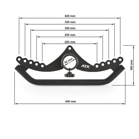 Support Landmine pour poignée Multi-X ATX - vue 3