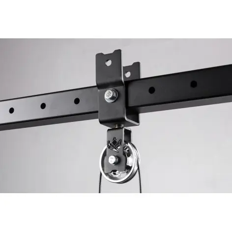 Accessoire poulie de musculation à fixer sur rack - vue 3