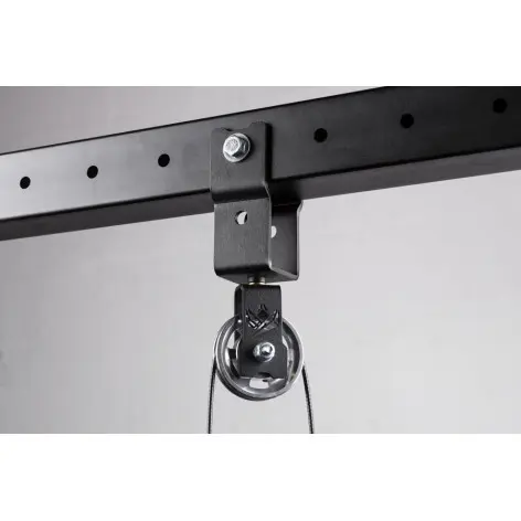 Accessoire poulie de musculation à fixer sur rack - vue 4