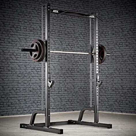 Smith machine avec barre guidée et poste à traction - vue 3