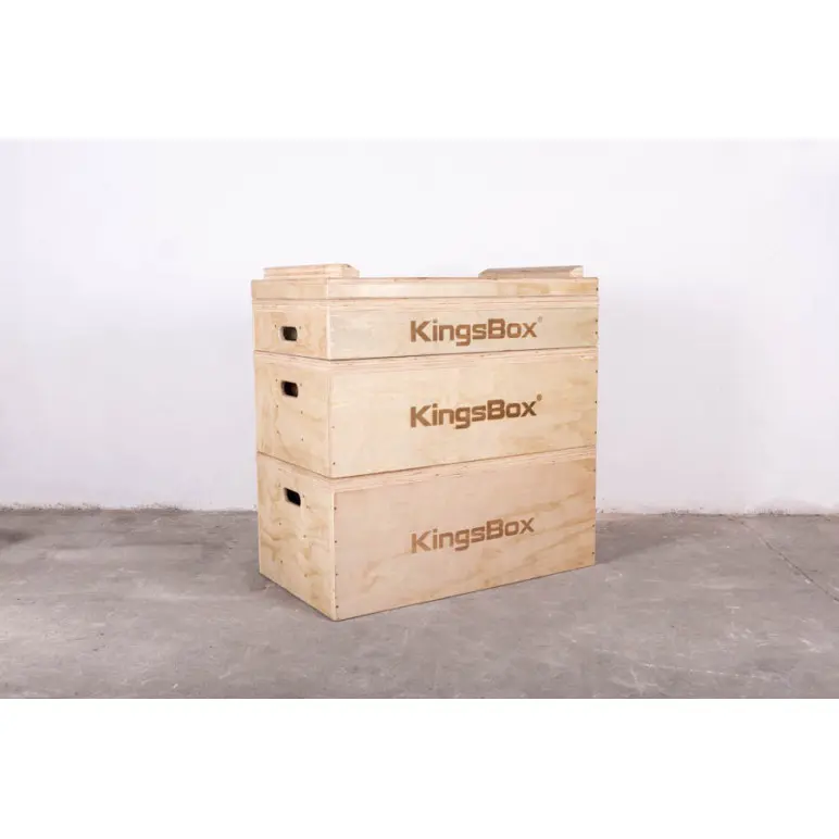 kit de jerk block empilable avec conception en bois