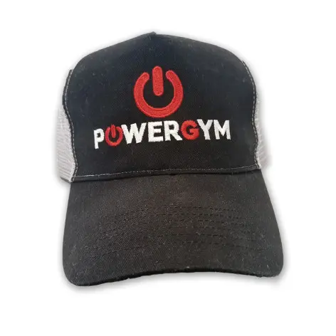 Casquette Américaine Trucker avec broderie logo POWERGYM - vue 2