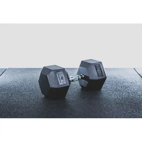 Haltères Hexagonaux de musculation avec poignées antidérapantes - vue 2