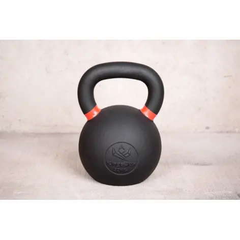 Kettlebells en fonte au design noir pour training en home-gym - vue 10