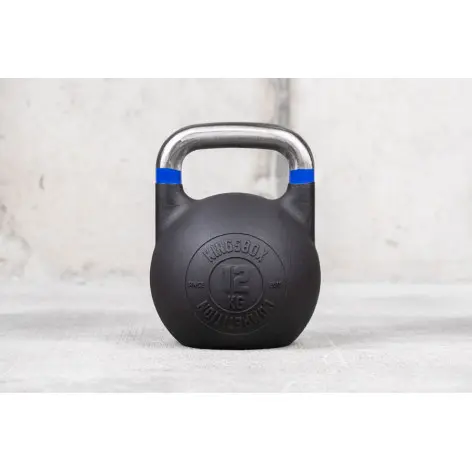 kettlebells en acier pour entraînement de compétition avec code couleur - vue 2