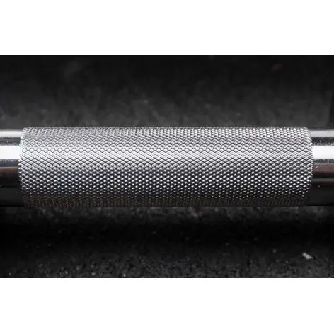 Barre d'haltère courte en acier diamètre 50 mm - vue 2