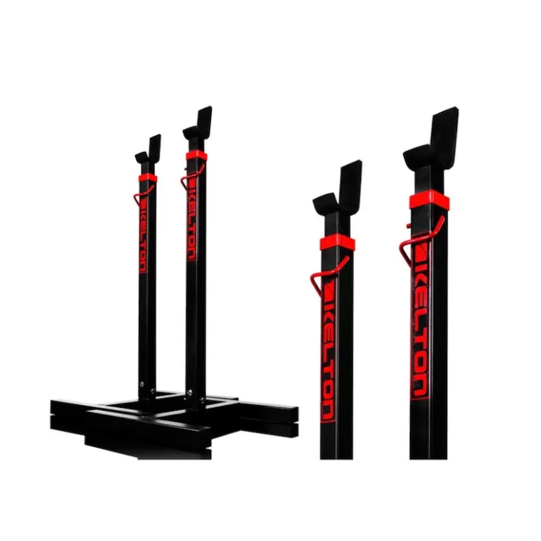 Porte-haltères complet réglable sur 9 positions