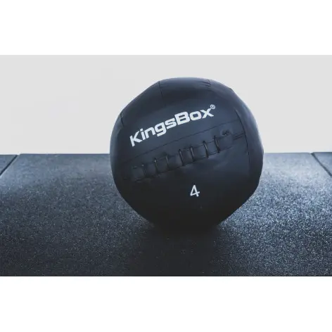 Medecine bell pour entraînement de crossfit en cuir - vue 2