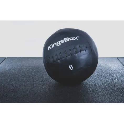 Medecine bell pour entraînement de crossfit en cuir - vue 3