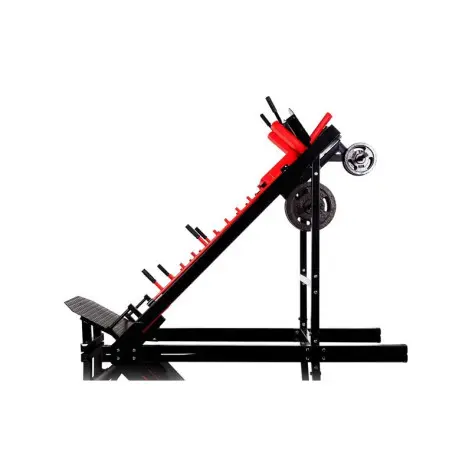 Presse à cuisse et hack à squat professionnelle charge 480 kg max - vue 2