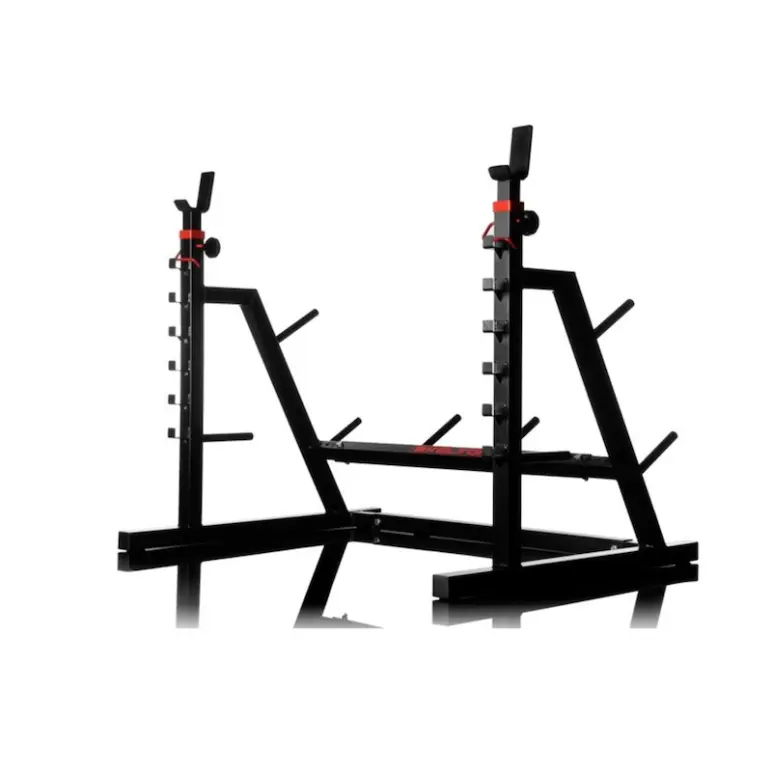 Support barre et disques de poids multifonctions 500 kg