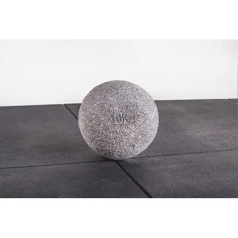 boule de l'atlas pour strongman en marbre - vue 2