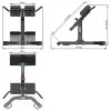 Banc à lombaires hyperextension 45° - vue 13