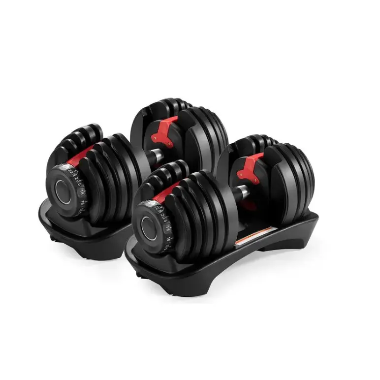 Kit d'haltères réglables de 2,5 à 24 kg - Paire de Powerblocks